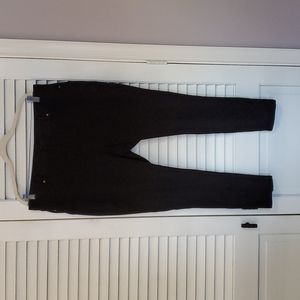 Terra & Sky Black Demin Jeggings, Size 2X(20W-22W)